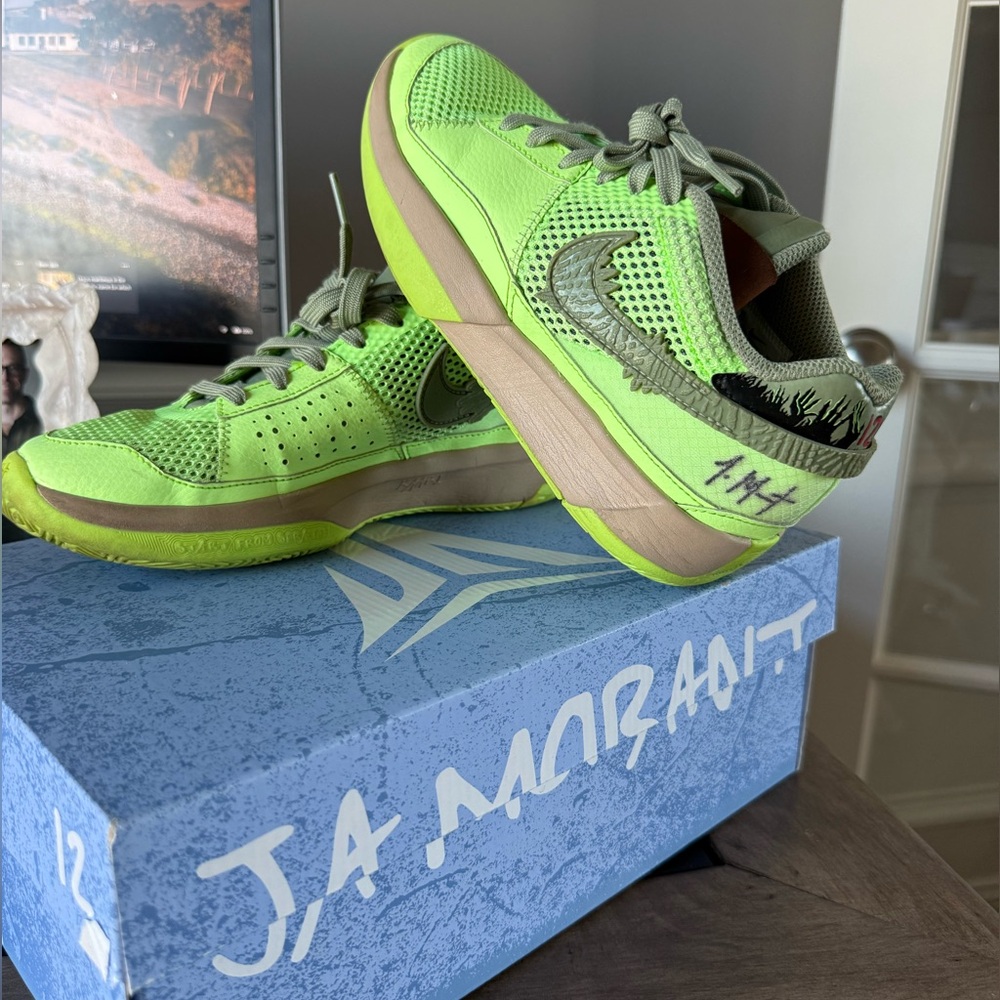 Nike Ja Morant Lime Green Sneakers